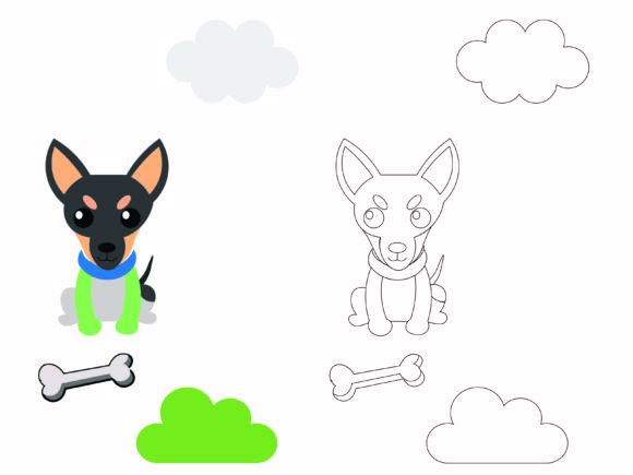 Adorable Dog Vectors for Creative Projects