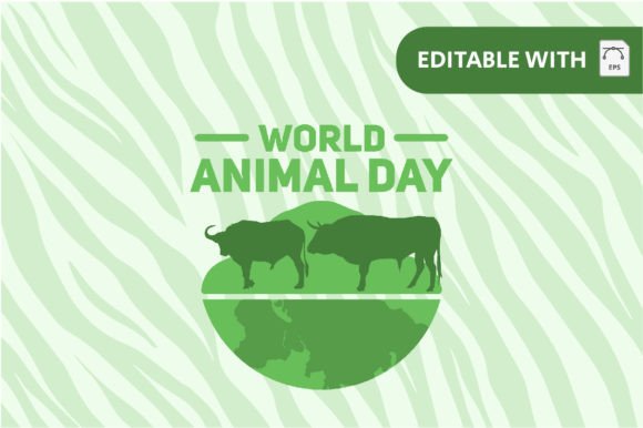 Celebrate Nature with Logo World Animal Day #30