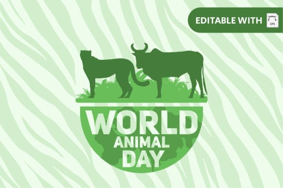 Logo World Animal Day #3: A Modern Take on Wildlife Typography
