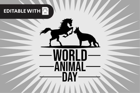 Logo World Animal Day - World Animal #4: A Powerful Design Asset