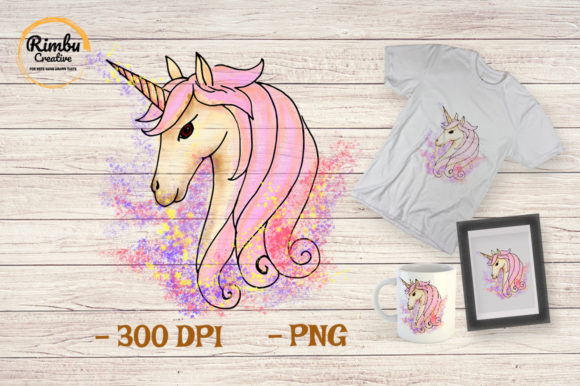 Unicorn Clipart Watercolor: A Hand-Drawn Touch for Modern Design